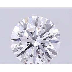 Diament laboratoryjny bezbarwny szlif okrągły, ct, VVS2, D, IGI, LG732521182